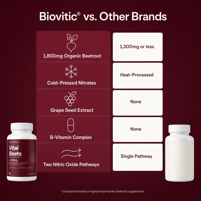 VitalBeets Beetroot + Grape Seed Extract