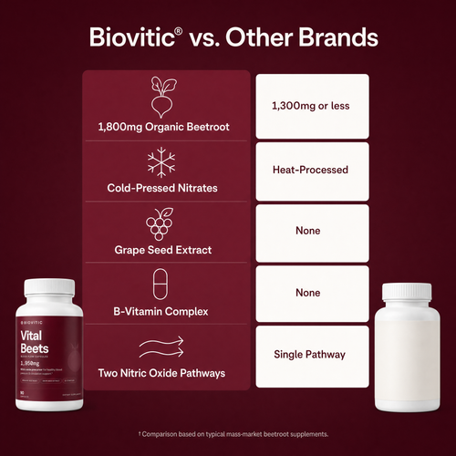 VitalBeets Beetroot + Grape Seed Extract